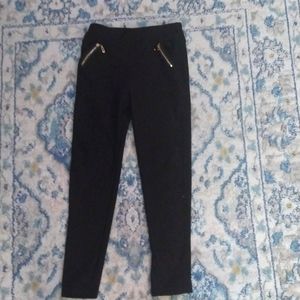 Girls side zipper pants